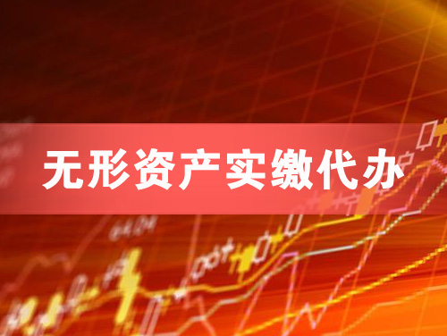 合作无形资产实缴资本代办