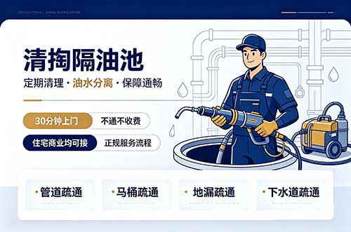 合作清掏隔油池